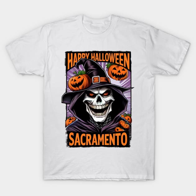 Sacramento Halloween T-Shirt by Americansports